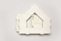 Nichoir en bois suspendu d'extérieur OEM nichoir autoportant pour oiseaux Fournitures pour oiseaux Nichoir d'extérieur pour nichoir