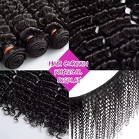 Extensions de cheveux humains vierges vietnamiens birmans bouclés ondulés, cuticules alignées, double épaisseur, en lots pour tissage