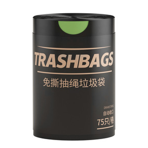 Oukais Drawstring Garbage Bags Large Size Thickened For Kitchen And Bathroom Use - Product Image 3