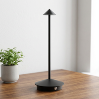 Lampe de table LED moderne sans fil à interrupteur tactile en aluminium, idéale pour la lecture et la décoration intérieure – Meilleure vente
