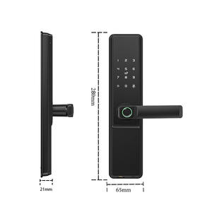 AA ตั<span class=keywords><strong>ว</strong></span>ล็อคดิจิตอลสำหรับประตูอะลูมิเนียมอัลลอยตัวล็อคประตูไฟฟ้ารีโมทคอนโทรล - Product Image 2