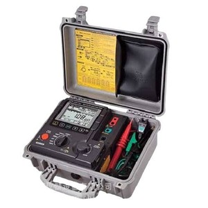 Kyoritsu 3148A Insulation Resistance <b>Tester</b> 5 Kv Digital With Accessories For Electrical Testing - Product Image 5
