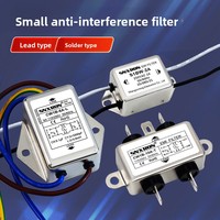 Filtre de ligne électrique monophasé SNXRON EMI 220V CW3 AC CW4L2-10A Purificateur à deux étages Anti-interférences 20A/30A Fabriqué en Chine