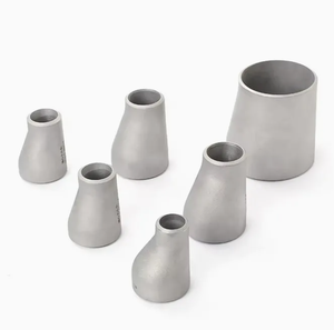 Réducteur excentrique concentrique en acier inoxydable pour soudure bout à bout, norme ASME ANSI B16.9 DIN, classe 150-1500 - Product Image 2