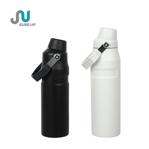 Gourde isotherme en acier inoxydable avec couvercle à boucle, double paroi, sans BPA, pour les voyages et les activités <span class=keywords><strong>de</strong></span> plein air - Product Image 3