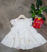 Robes d'été pour filles, imprimées, mignonnes, sans manches, longueur genou, respirantes, superposées, de haute qualité, personnalisées ODM, vente en gros d'usine