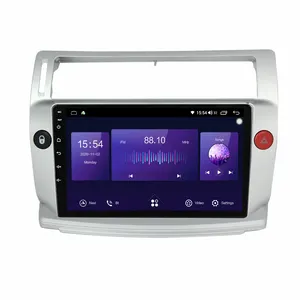 Navifly yeni 7862 Android 10 8 çekirdek 6 + 128G araç DVD oynatıcı oyuncu için 2004-09 Citroen C4 1280 QLED ekran RDS araba oyna Autoradio DSP