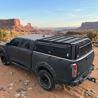 Capot rigide en alliage d'aluminium robuste pour pick-up OEM, compatible Foton Tunland, GMC Sierra 1500, GWM, JMC, Toyota – Sans perçage