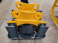 Compacteur à plaque vibrante hydraulique verticale haute fréquence 1,7-50 tonnes compatible avec les excavatrices, moteur et boîte de vitesses pour le compactage