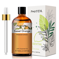 Huile essentielle Orange douce à 100, 1 pièce, plante naturelle Pure pour diffuseurs d'arôme, 100% ML