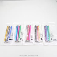 Stylet capacitif avec logo personnalisé OEM stylet rétractable pour écran tactile avec rotation de 360 pour dessin Samsung Honor