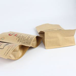 Sacs refermables en papier kraft brun recyclables, anti-odeur, thermoscellables, pour l'emballage alimentaire de biscuits, bonbons et gâteaux - Product Image 6
