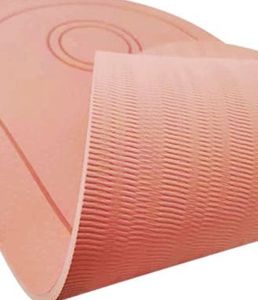 Oval TPE Anti-slip Yoga <strong>Mat</strong> Thickened Noise <strong>Skipping</strong> <strong>Mat</strong> Is Suitable for Family Fitness Pilates Yoga - Product Image 3