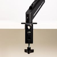 Support de moniteur modulaire à fixation sur poteau, support de bureau VESA 75 mm, support ergonomique sécurisé pour clavier, accessoires informatiques, support de moniteur