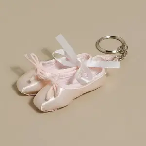 Nuovi accessori di danza alla rinfusa all'ingrosso scarpe da balletto portachiavi