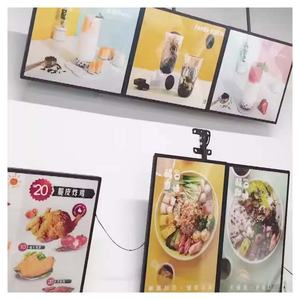 กล่องไฟโฆษณาอะคริลิคแบบแม่เหล็กติดผนัง พร้อมไฟ LED สำหรับร้านค้า ห้างสรรพสินค้า ป้ายแสดงผล รับผลิตแบบ OEM ODM - Product Image 3