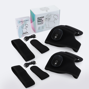 2025 nuevo recargable calefacción eléctrica vibración rodilla codo hombro envoltura alivio del dolor masajeador cinturón - Product Image 5