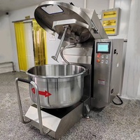Pétrin électrique Sinmag 260L 100kg, batteur spirale de cuisine pour pâte à pain, gâteau, boulangerie, pizza, équipement alimentaire et mélangeur