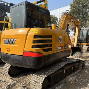 รถขุดไฮดรอลิก SANY SY60C มือสอง 6 ตัน ตีนตะขาบเหล็ก ประสิทธิภาพเสถียรสำหรับงานก่อสร้างอาคาร - Product Image 1