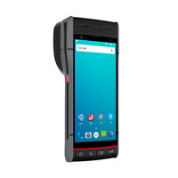 Terminal Portátil Android 4G Resistente, Computadora Móvil Android, Terminal de Datos, Escáner de Códigos de Barras 1D y 2D, Impresora de Etiquetas