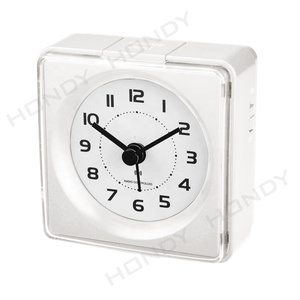 CE <span class=keywords><strong>ROHS</strong></span> Tùy Chỉnh Vuông Đài Phát Thanh Kiểm Soát Đồng Hồ Báo Thức Nhỏ Nhỏ Bỏ Túi Kích Thước Du Lịch Đồng Hồ Báo Thức - Product Image 5