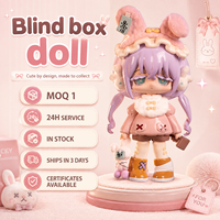 Missy SweetSad Loli Blind Box Serie Crow Paradise Figura Coleccionable de Conejita Adorable Juguete Kawaii Adorno de Escritorio Regalo para Niña