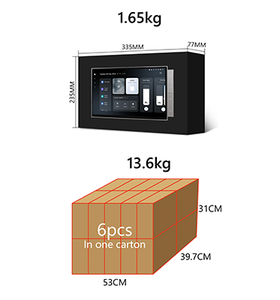 Tuoan thiết kế mới 10 inch nhà thông minh hệ thống máy ảnh điện thoại di động màn hình Max thông minh ZigBee Gateway Android tuya điều khiển trung tâm bảng điều chỉnh - Product Image 6