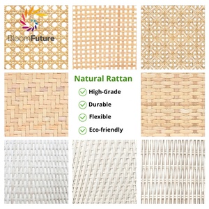 Tissage en sergé, noyau en rotin, rotin naturel d'Indonésie, matière première en rotin, tissage en cannage, rouleau pour meubles, décoration intérieure - Product Image 2