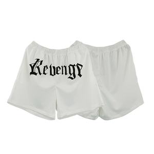 Short en maille réversible pour homme de basket-ball lourd, short en maille de course de plage athlétique de basket-ball pour homme - Product Image 2