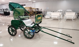 Carroza de Carreras de Caballos Económica de Cuatro Ruedas con Estructura de Acero Q235B para Entrenamiento de Caballos, Marca HengYiSheng - Product Image 6