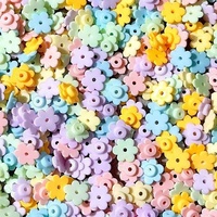 1000g de Bloques de Construcción Redondos Hechos a Mano, Accesorios de Flores de Sakura de Seis Pétalos, Ladrillos de Construcción Redondos, Bolas Crujientes