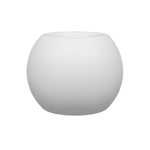 Maceta Esférica de Fibra de Vidrio para Flores, Resistente a los Rayos UV, con Revestimiento de Color, para Piscina, Patio, Jardín, Villa, 45 x 34 cm - Product Image 1