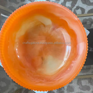 Tazón de Resina Artesanal, Altamente Pulido, Ecológico, Color y Forma Personalizables, para Uso en el Hogar, Hoteles, Restaurantes y Fiestas - Product Image 6