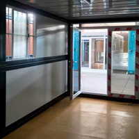 Salle de bain préfabriquée pliable | Salle sanitaire modulaire portable avec systèmes d'eau et d'alimentation