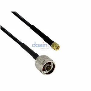 N Man Voor Lmr195 Rg223 Rg58 Lmr200 Kabel Rp Sma Kabel Assemblage Met RP-SMA Man Naar N Man Lmr195 Coaxiale Wifi Kabel 6M