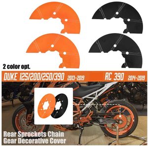XXUN 오토바이 후면 체인 커버 가드 스프로킷 전송 장식 커버 KTM DUKE125 <span class=keywords><strong>200</strong></span> 250 390 RC200 390 부품 - Product Image 2