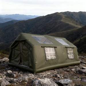 Yeni Klasik Şişme Kamp Çadırı, Geniş Glamping Çadırı, Açık Hava Kampı ve <span class=keywords><strong>Safari</strong></span> İçin Kolay Kurulum - Product Image 1