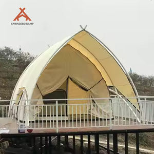 Kawagebo Kamp 1200D Heavy Duty Oxford Steel Frame Luxury Outdoor Sail Style Hotel Retort House <strong>Tent</strong> - Product Image 3