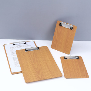 Portapapeles Translúcido <span class=keywords><strong>LISI</strong></span> Tamaño A4/A5 con Textura de Madera Sólida para Escribir y Dibujar, con Clip Resistente y Logotipo Personalizable - Product Image 4
