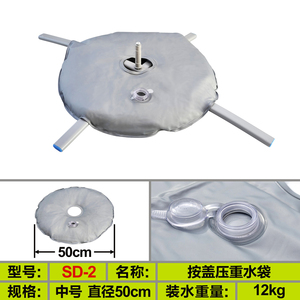 Bolsa de agua personalizable para publicidad playa pluma lágrima bandera poste Swooper Banner - Product Image 6