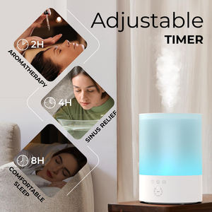 Humidificador Ultrasónico Inteligente de 4L con Relleno Superior, Vapor Frío y Cálido, Luz LED y Control por Aplicación para el Hogar, Dormitorio y Cuarto de Bebé - Product Image 2