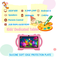 Tablette PC Sail Air pour enfants 7 pouces avec étui de protection et prise en charge de la carte SIM pour appels téléphoniques, édition la plus récente