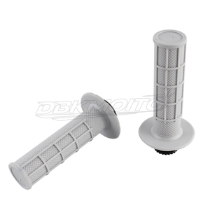 Poignées de guidon verrouillables 7/8" 22mm HALF WAFFLE MX LOCK pour motos CRF SXF KXF FC TC <span class=keywords><strong>EXC</strong></span> <span class=keywords><strong>125</strong></span> 150 250 300 - Product Image 3