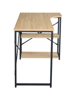 Table de bureau en acier, meuble simple, moderne, permettant de gagner de l'espace, à domicile