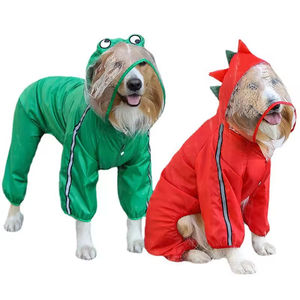 Vêtements <span class=keywords><strong>pour</strong></span> petits animaux HX, Golden Retriever, Bouledogue français, Pug, Labrador, chat, <span class=keywords><strong>imperméable</strong></span> classique en polyester, équipement d'extérieur - Product Image 1