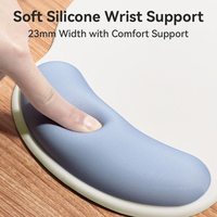 Repose-poignets ergonomique pour souris, tapis de souris en mousse à mémoire de forme, antidérapant, imperméable, pour bureau, ordinateur