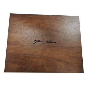 Caja de regalo de madera maciza cuadrada de 10 mm de grosor, hecha a mano, con tapa abatible para empaque de regalos y manualidades. - Product Image 2