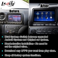 Lsailt Écran multimédia Android 7 pouces pour voiture, mise à niveau HD pour GT-R R35 GTR JDM 2008-2010, CarPlay, YouTube