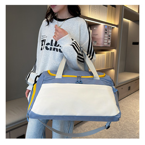 Popular resistente al desgaste Yoga Net Almacenamiento de zapatos mujeres niñas estudiantes viaje seco y húmedo separación regalo Escuela Secundaria gimnasio bolsa - Product Image 2