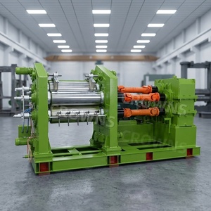 Machine à calandre en caoutchouc de haute précision avec entraînement par arbre <span class=keywords><strong>cardan</strong></span> pour la production de bandes transporteuses et de tuyaux - Product Image 1